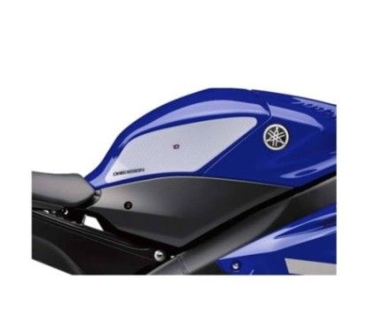puig specific side tank sticker for yamaha yzf r6 17 20 clear