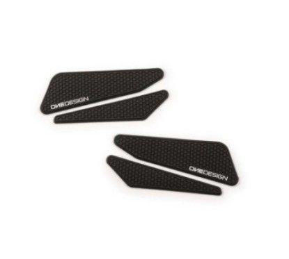 Puig spezifischer Seitentankaufkleber fur Yamaha MT 07 14 17 schwarz