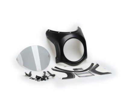 Demi-carenage Puig pour Triumph Street Twin 16-22 fume clair noir