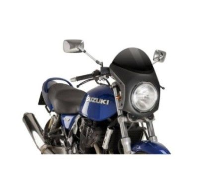 puig cupolino semicarenato per triumph street twin 16 22 nero carbon