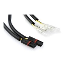 PUIG CABLES CONNECTORS FOR INDICATORS FOR BMW BLACK - COD. 3871N - Connectors useful for connecting the original electrical syst