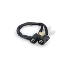 PUIG CABLES CONNECTORS FOR TURN SIGNALS BLACK - COD. 3703N - Connectors useful for connecting the motorcycle's original electric