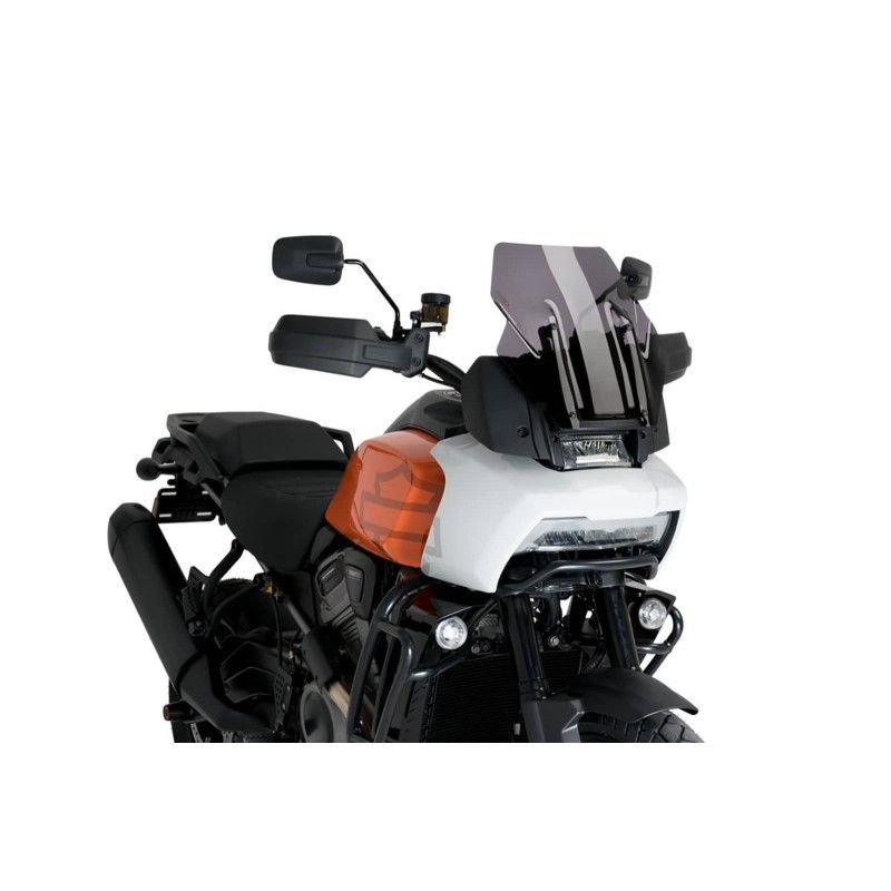 Carenage sport Puig pour Harley D Pan America 1250 21/24 fume fonce
