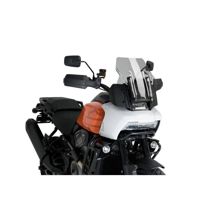 puig sport windshield for harley d pan america 1250 special 21 24 light smoke