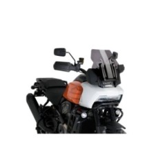 PARABRISAS PUIG SPORT PARA HARLEY D. PAN AMERICA RA1250S SPECIAL 21-26 AHUMADO OSCURO