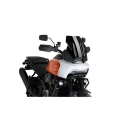PUIG SPORT WINDSCHUTZSCHEIBE FUR HARLEY D. PAN AMERICA RA1250S SPECIAL 21-26 SCHWARZ