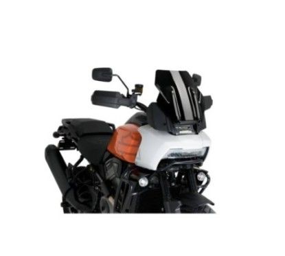Carenage sport Puig pour Harley D Pan America 1250 Special 2021/24 noir