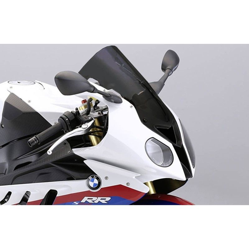 racingbike racing hp windshield for bmw s1000rr 09 14 dark smoke