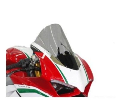 racingbike racing hp windshield for ducati panigale v4 s 20 24 light smoke