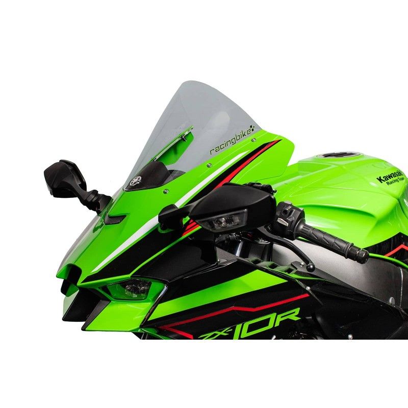 Pantalla de carreras racingbike hp para Kawasaki ZX-10RR 21-25, color ahumado claro