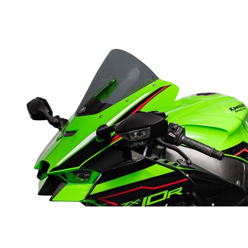 racingbike hp racing screen for kawasaki zx 10rr 21 25 dark smoke