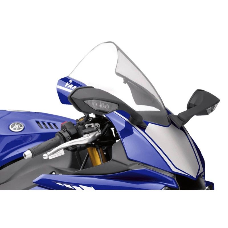 Pare-brise Racingbike HP pour Yamaha YZF R1 15/16, fume clair