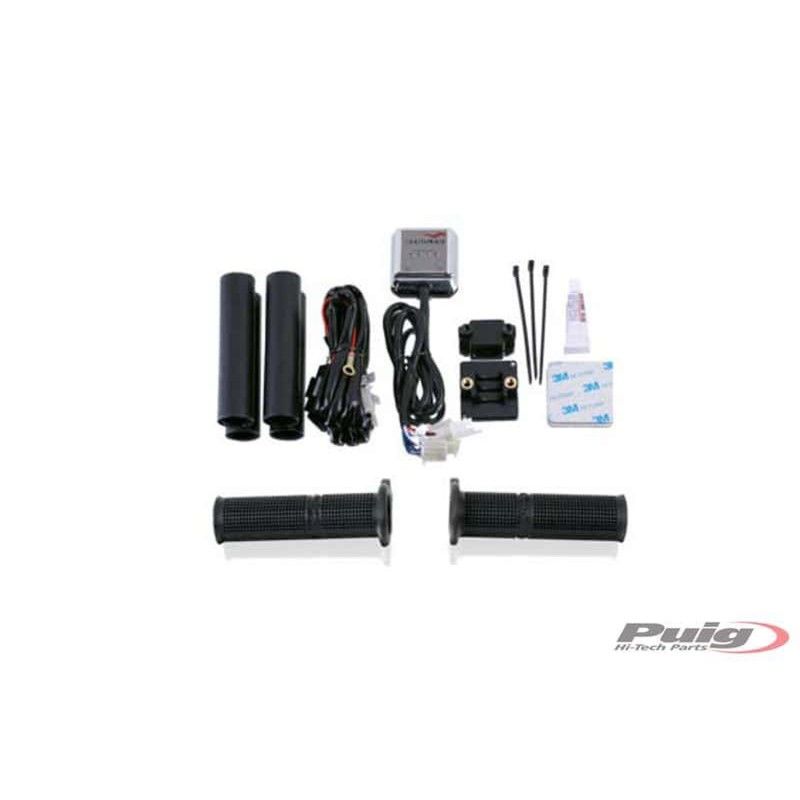 puig heated grips black color