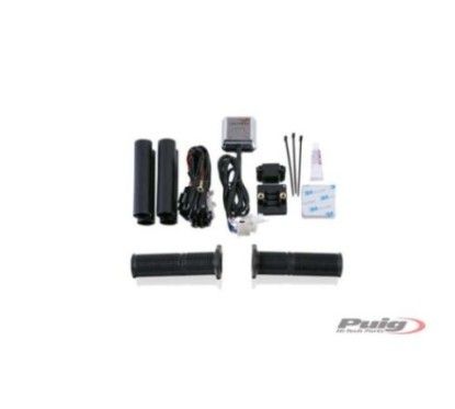 puig heated grips black color