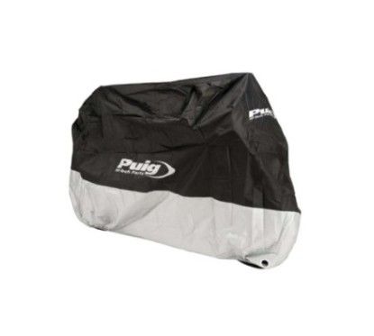 Housse de moto Puig avec logo Puig Hi Tech Parts, taille XL, noire