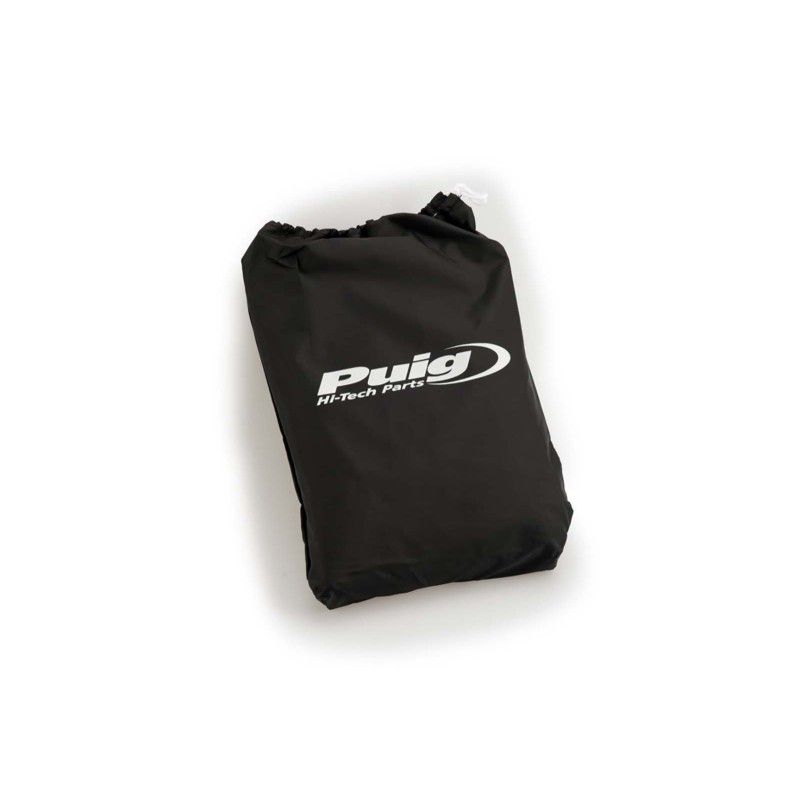 puig motorcycle cover with puig hi tech parts logo size xxl black