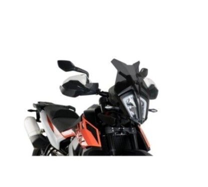 puig sport windshield for ktm 890 adventure 21 22 dark smoke