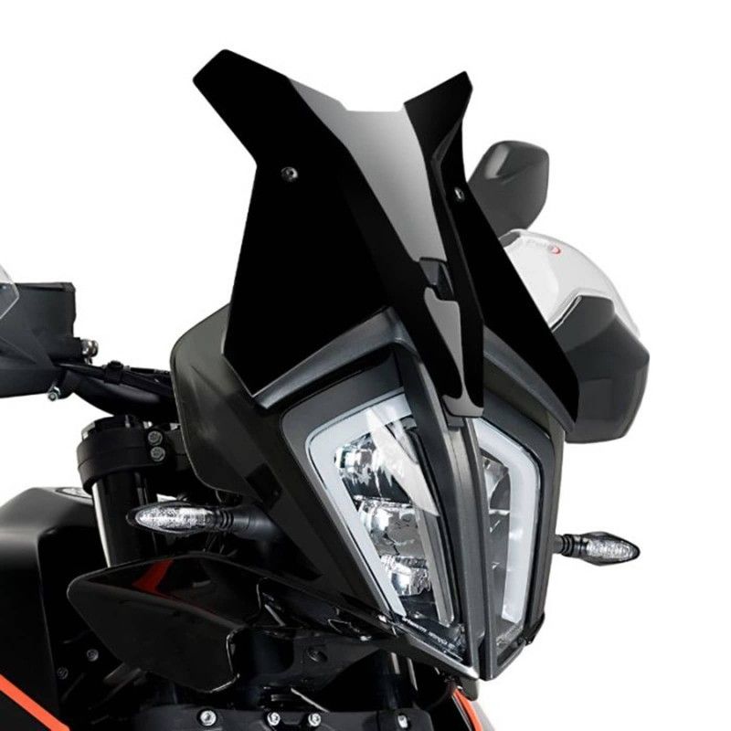 Pare-brise sport Puig pour KTM 890 L Adventure 2021/22 noir