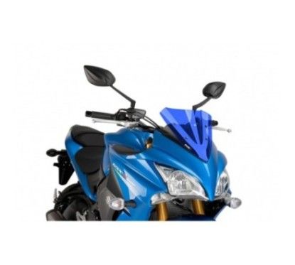Parabrisas deportivo Puig para Suzuki GSX-S1000F 15-20 azul