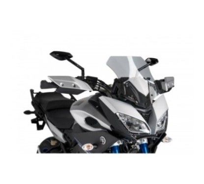puig sport windshield for yamaha mt 09 tracer 15 17 light smoke