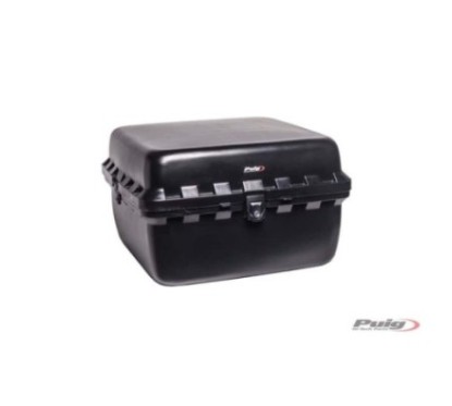PUIG TOP CASE BIG BOX MODEL COLOR BLACK - COD. 0713N - Made of resistant, waterproof plastic. Capacity: 90L.