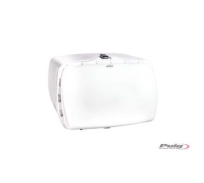 PUIG CASE MODEL MAXI BOX/WITH PADLOCK WHITE - COD. 0468B - Made of resistant, waterproof plastic. Included the