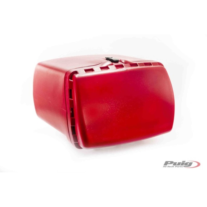 PUIG CASE MODEL MAXI BOX/WITH PADLOCK RED - COD. 0468R - Made of resistant, waterproof plastic. Included the