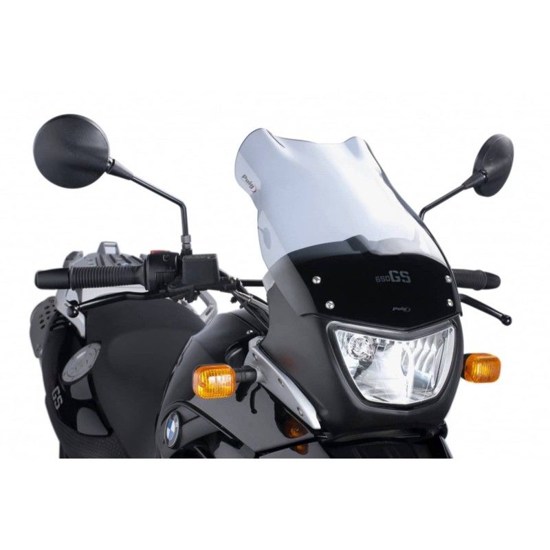 puig touring windshield for bmw f650 gs 04 07 light smoke