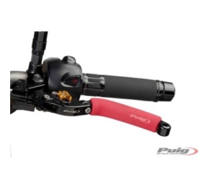 PUIG RED FOAM LEVER PROTECTION - COD. 7778R - Thermal and anti-vibration. Sold in pairs.