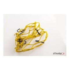 PUIG ELASTIC NETWORK FOR OBJECTS YELLOW - COD. 0788G - Perfect for carrying objects on the rear seat. Dimensions: 350x350