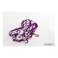 PUIG ELASTIC NETWORK FOR OBJECTS PURPLE - COD. 0788L - Perfect for carrying objects on the rear seat. Dimensions: 350x350