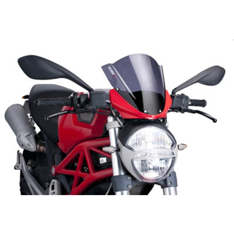 PUIG CUPULA TOURING DUCATI MONSTER 1100 S 09-10 AHUMADO OSCURO