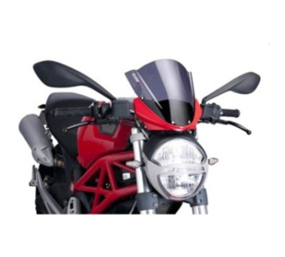 PUIG CUPOLINO TOURING DUCATI MONSTER 1100/S 09-10 FUME SCURO