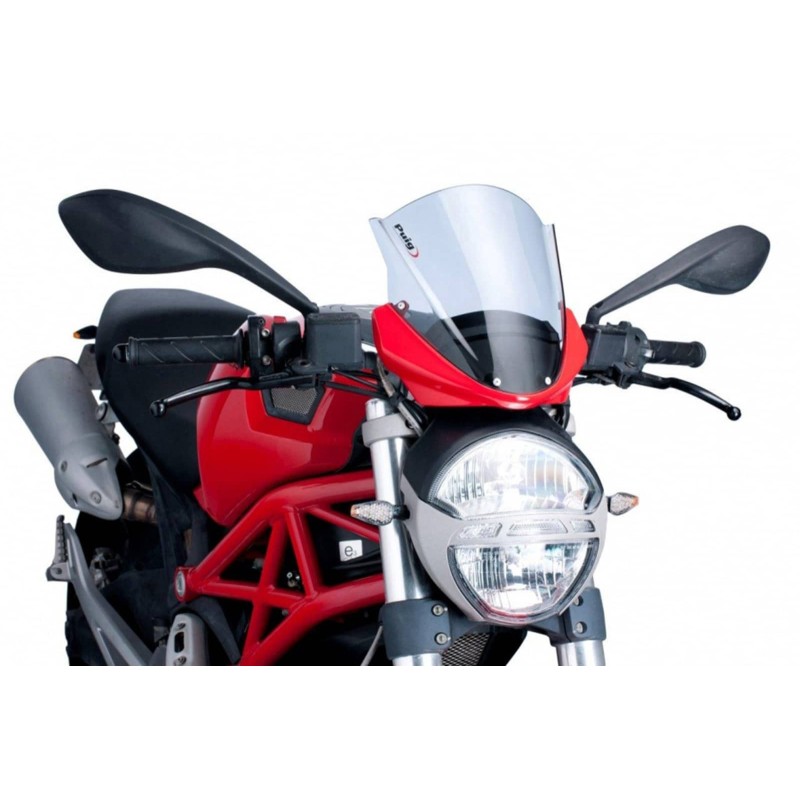 PUIG CUPOLINO TOURING DUCATI MONSTER 1100/S 09-10 TRASPARENTE