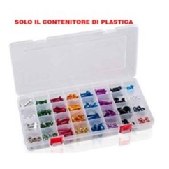 PUIG TRANSPARENT SCREW CONTAINER - COD. 3961W - Dimensions (LxHxS): 300x30x150 mm. Contains 32 sections.