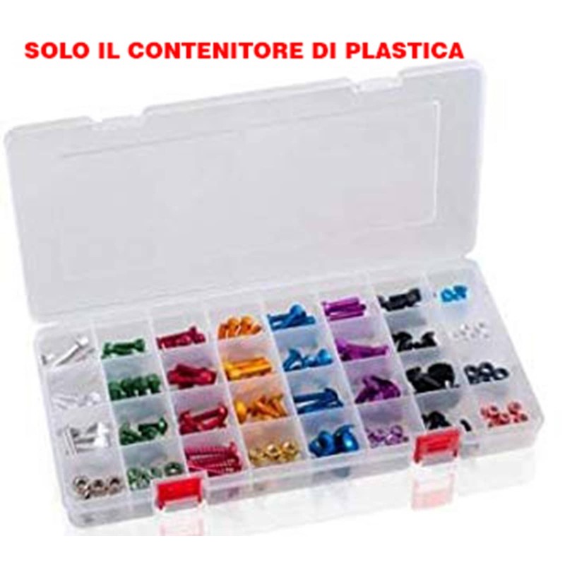 PUIG AVECTENITORE DI PLASTICA VIS TRANSPARENT - COD. 3961W - Dimensions (LxHxS): 300x30x150 mm. AVECtiene 32 sezioni.