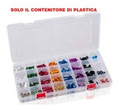 Tornillos para contenedores de plastico Puig transparentes