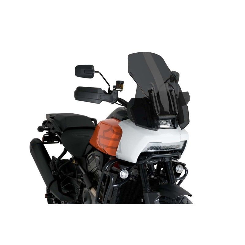 Pare-brise Puig Touring pour Harley D Pan America 1250 21/24, fume fonce