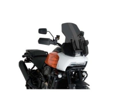 puig touring windshield for harley d pan america 1250 21 24 dark smoke