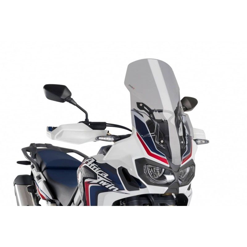 puig touring windshield for honda africa twin 16 19 light smoke