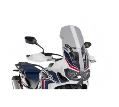 puig touring windshield for honda africa twin 16 19 light smoke