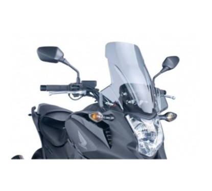 PUIG CUPOLINO TOURING PER HONDA NC700X ANNO 12'-13' COLORE FUME CHIARO.