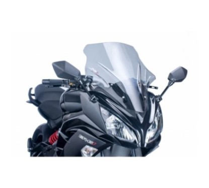 PUIG TOURING SCREEN KAWASAKI ER-6F 12-16 LIGHT SMOKE