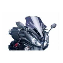 PUIG TOURING SCREEN KAWASAKI ER-6F 12-16 DARK SMOKE