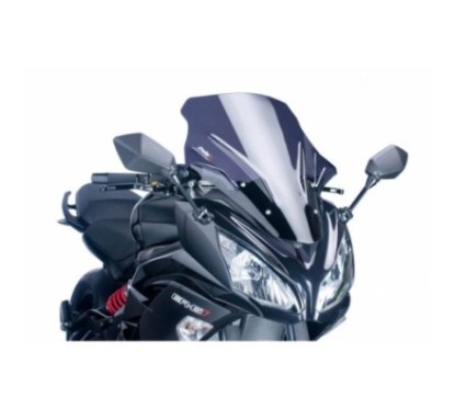 PUIG TOURING SCREEN KAWASAKI ER-6F 12-16 DARK SMOKE