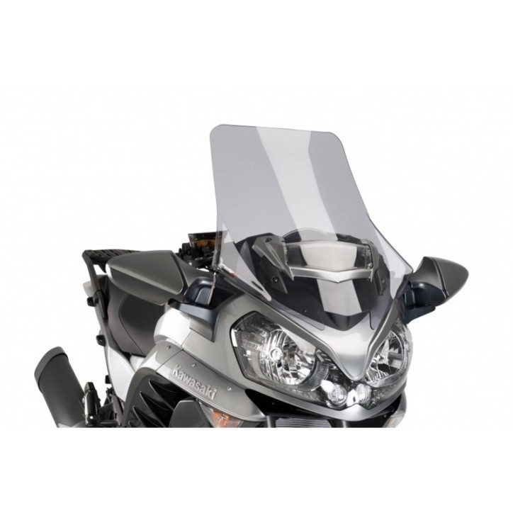 PUIG PARE - BRISE TOURING KAWASAKI GTR1400 15-17 FUMEE CLAIR