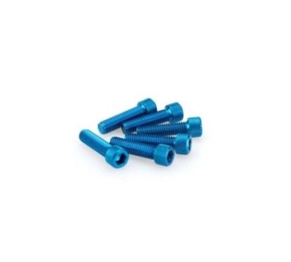 puig kit viti anodizzate m8 per cupolini colore blu