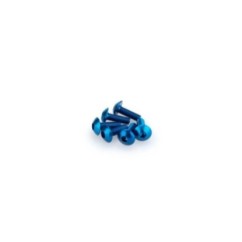 PUIG BLUE ANODIZED SCREWS KIT - COD. 0543A - Round head, hexagon socket. Blister of 6 pieces. Size M5 x 15mm.
