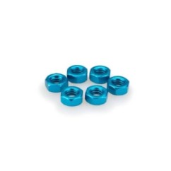 Puig kit vis anodisees m6 pour pare-brise couleur bleu