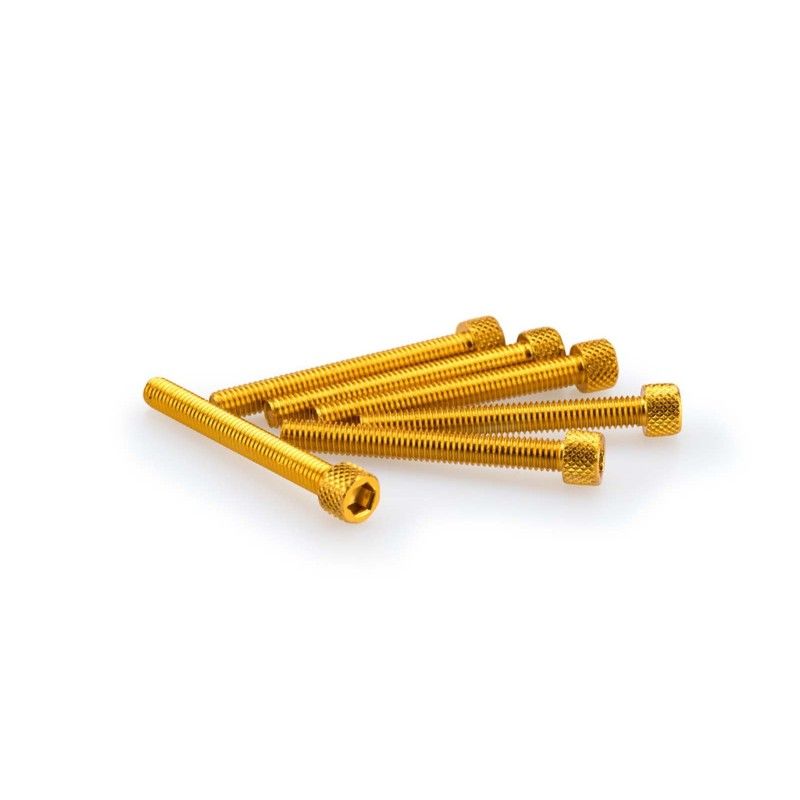 puig kit viti anodizzate m6 per cupolini colore giallo